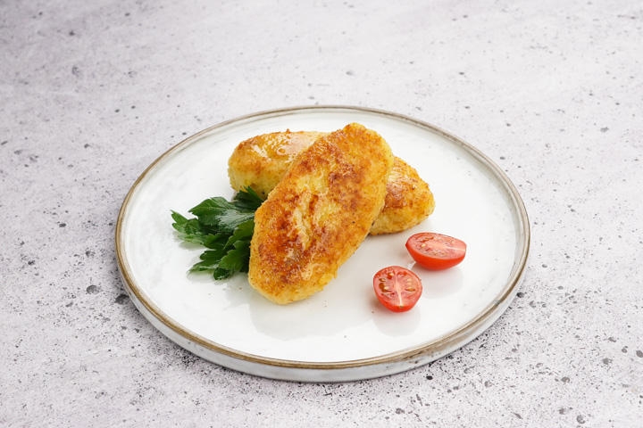 Зразы картофельные с грибами