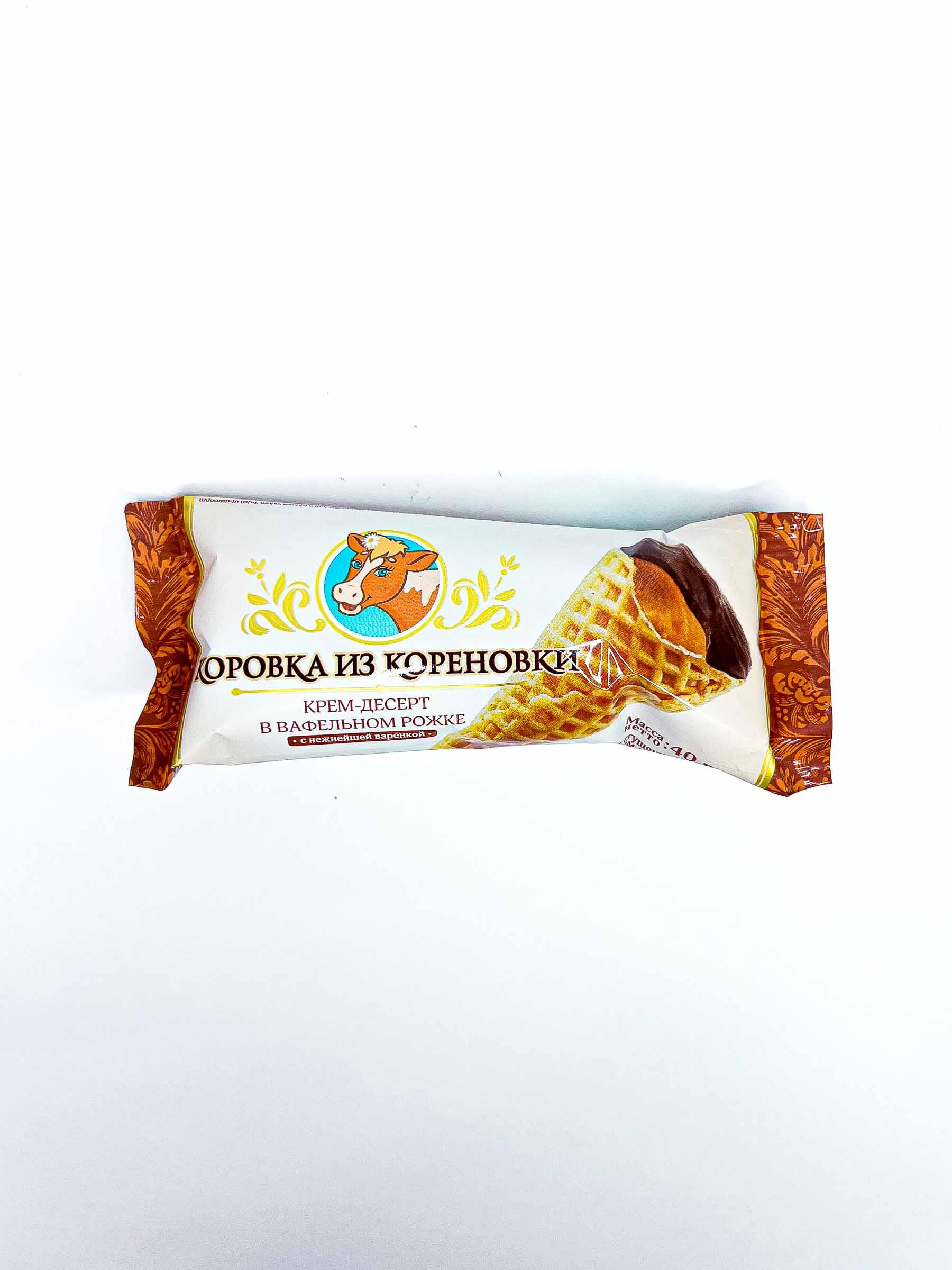 Крем-десерт Коровка из Кореновки нежная варенка 40г