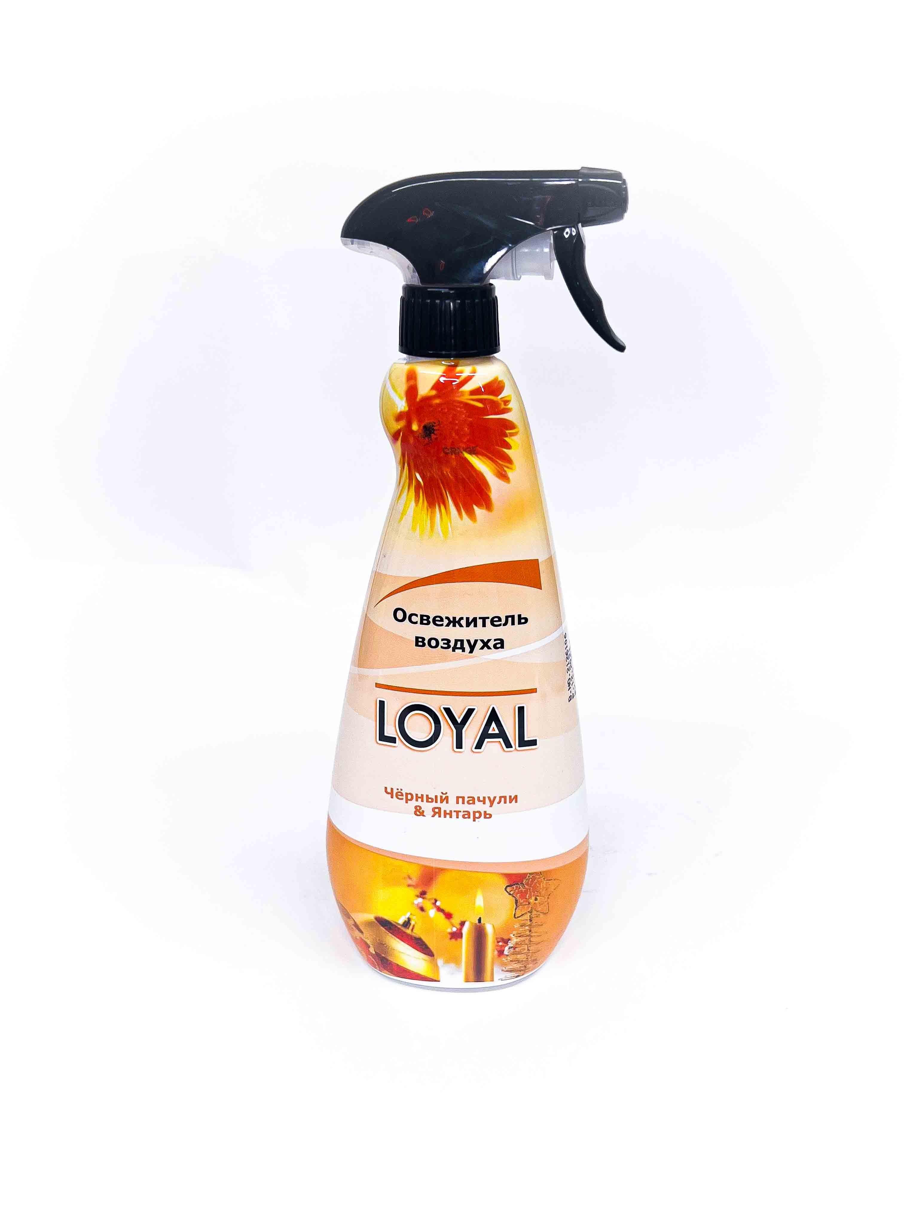 Осв воздуха Loyal Черный пачули/янтарь 450мл