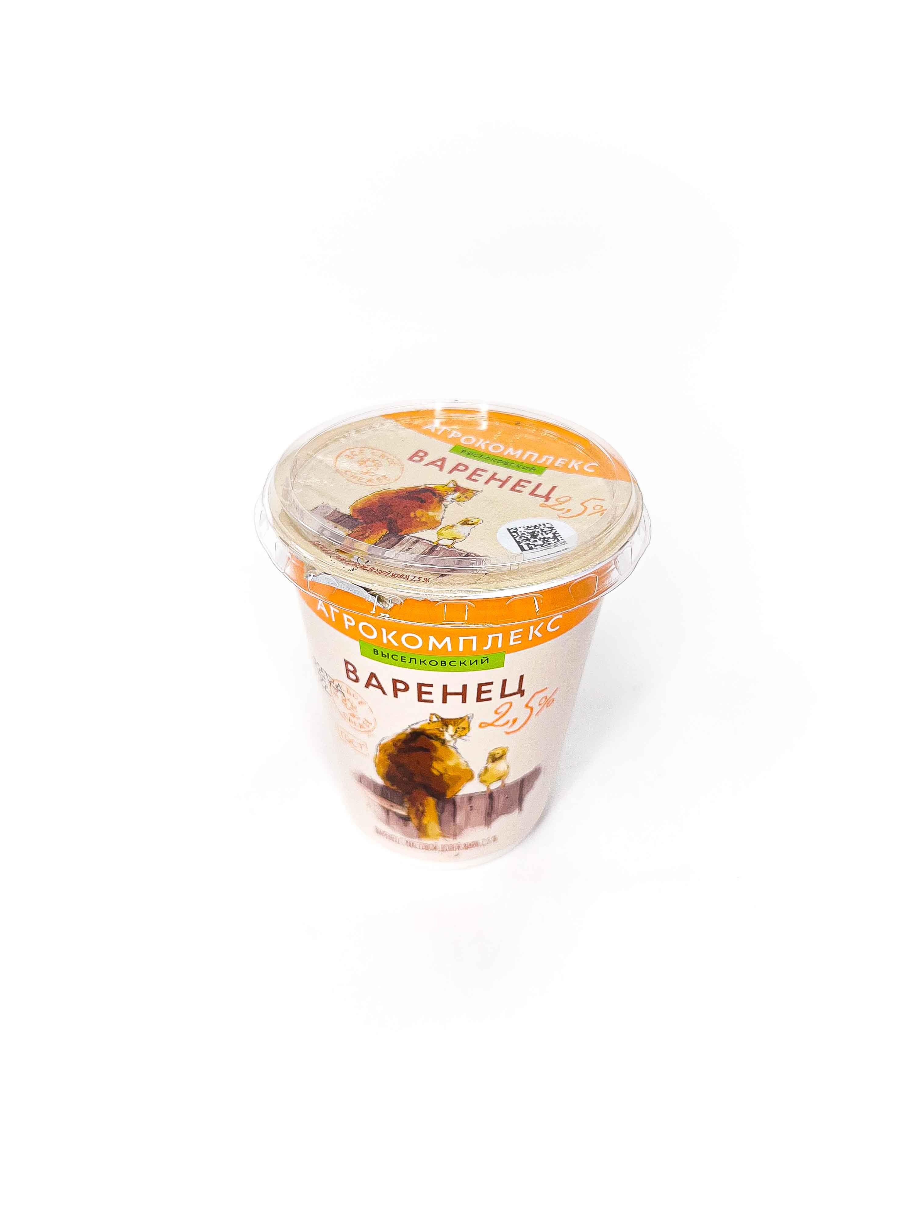 Варенец Агрокомплекс 2,5% стак 300гр