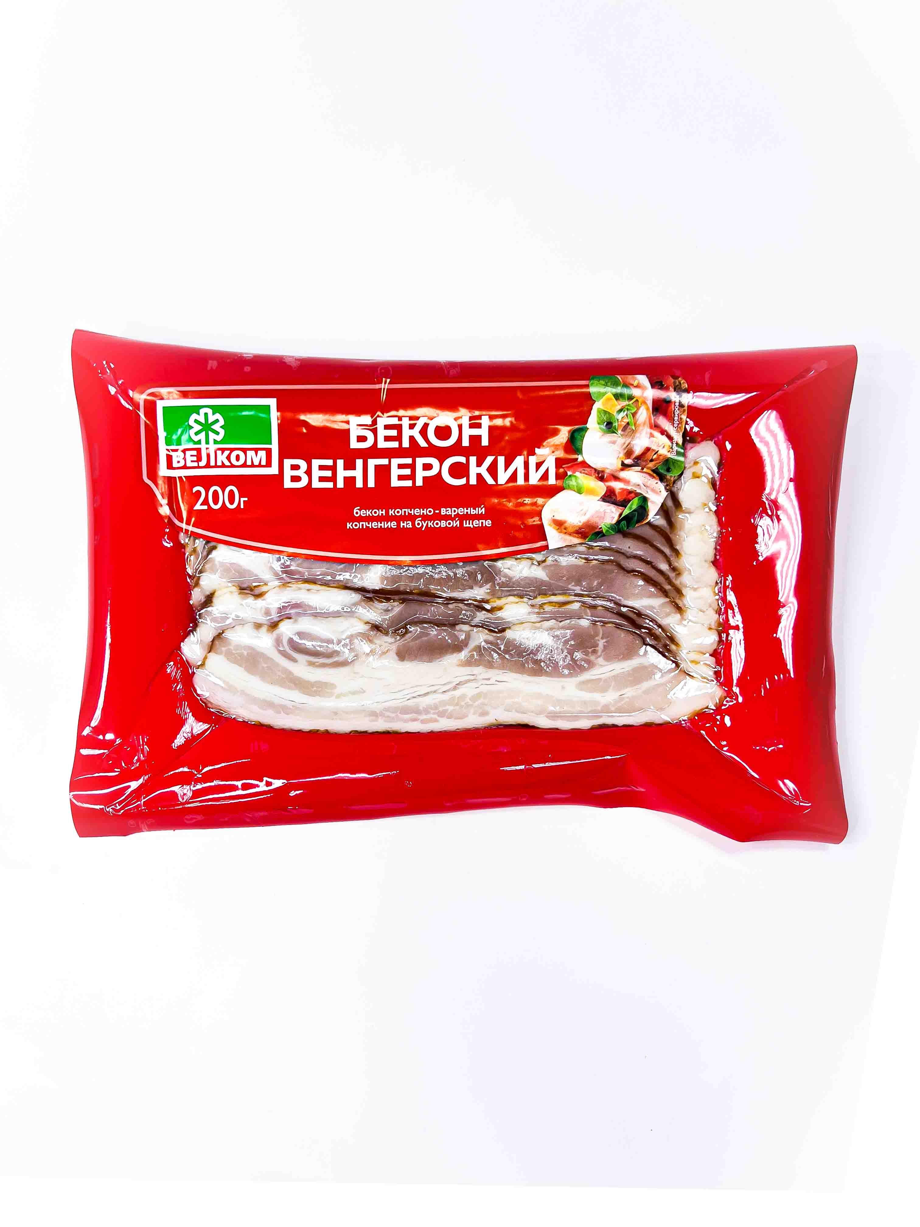 Бекон Велком Венгерский в/к нар 200г
