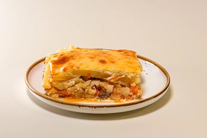 Запеканка картофельная с рыбой