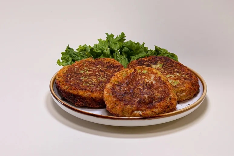 Оладьи из кабачков с сыром