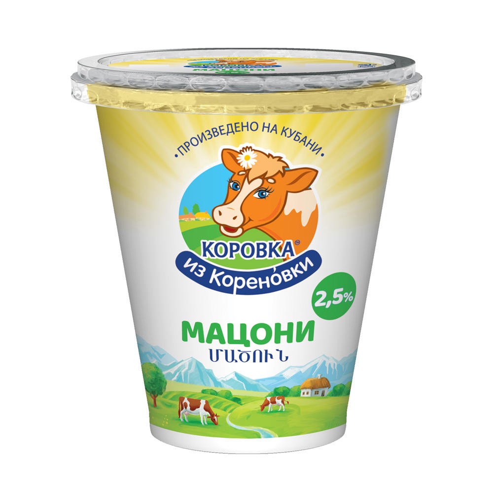 Мацони Коровка из Кореновки 2,5% 300г ст