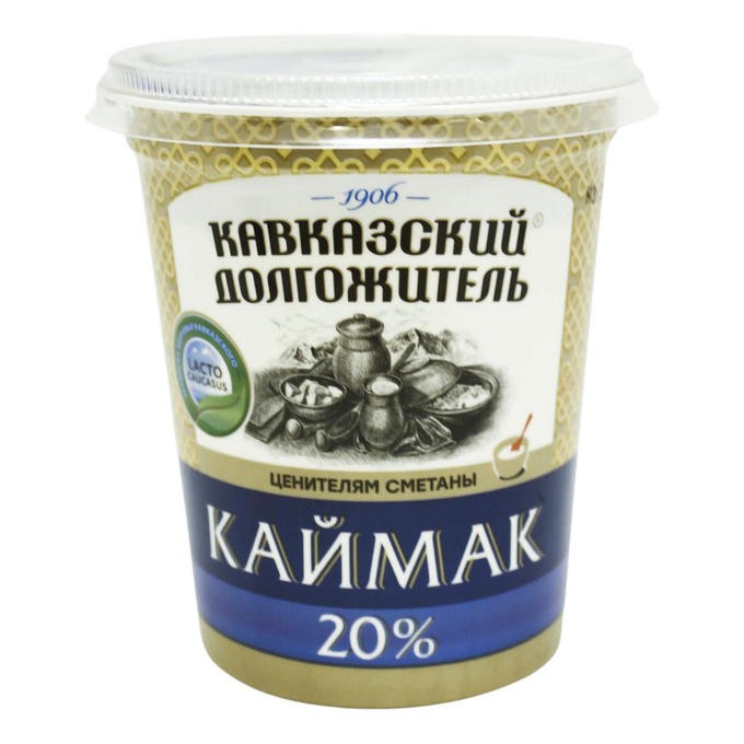 Каймак Кавказский Долгожитель 20% 300-350г ст