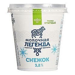 Снежок Молочная Легенда 3,2% 330г ст