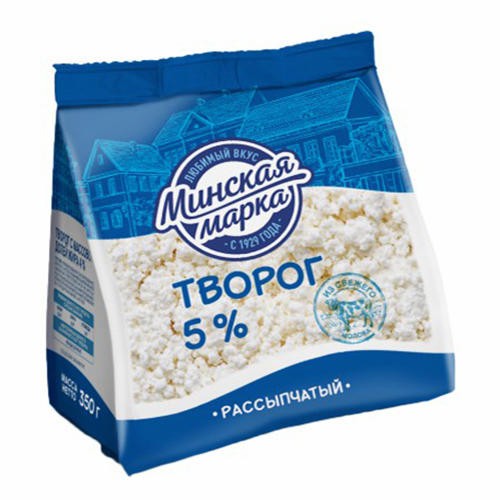 Творог Минская Марка 5% 350гр