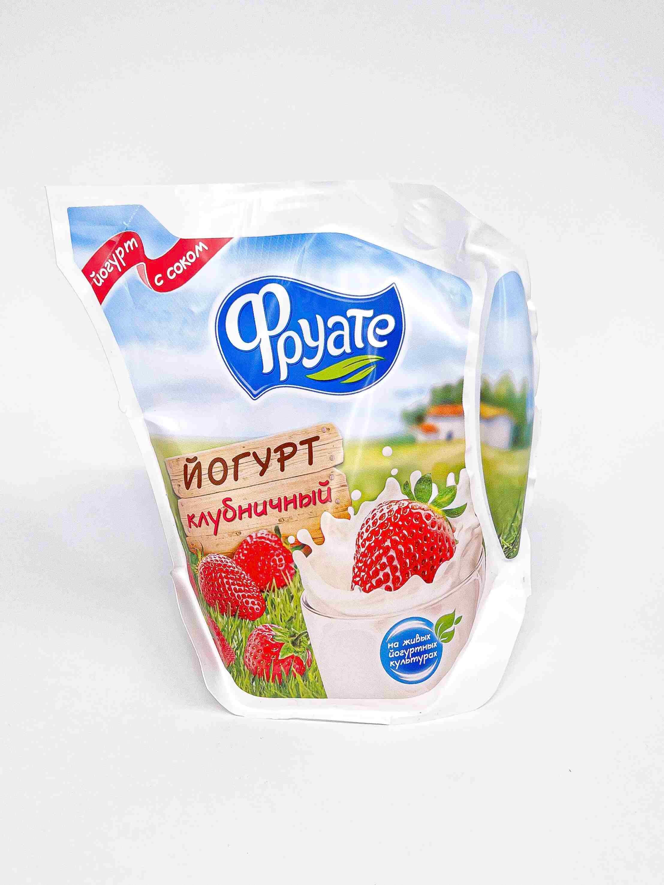 Йогурт Вкуснотеево Фруате Кувшин клубника 1,5% 450г